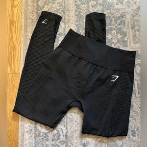 Gymshark Vital Seamless 2.0 Leggings - Black Marl